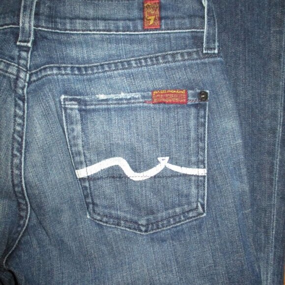 7 FOR ALL MANKIND Flare Leg Jeans - Picture 6 of 10